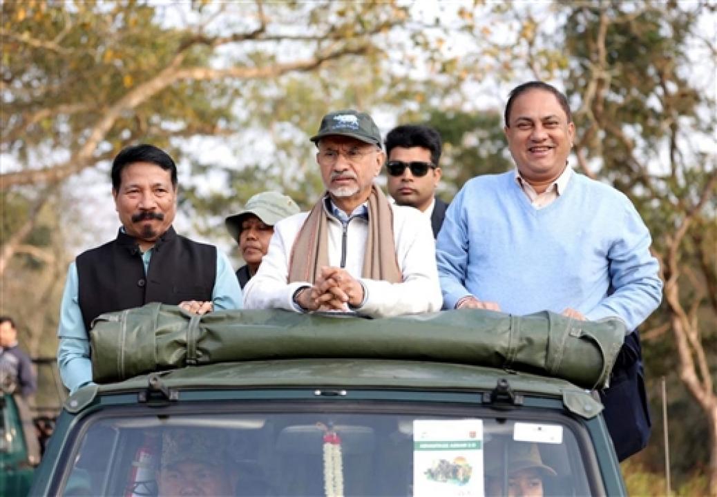  Jaishankar and 61 envoys visit Kaziranga National Park for safari experience