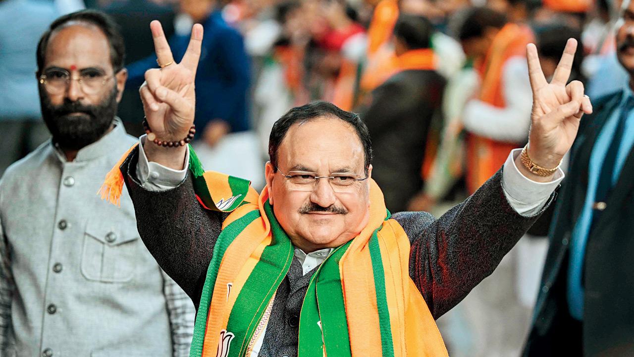 BJP president JP Nadda