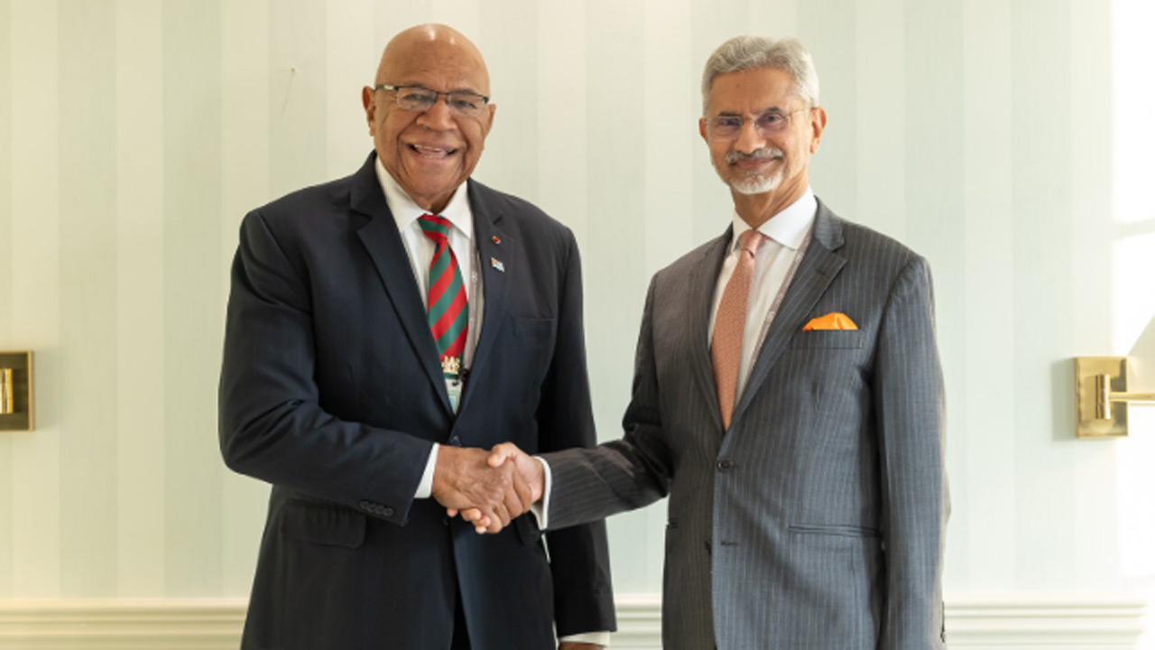 Jaishankar meets Israeli counterpart Sa'ar, Fiji PM Rabuka on sidelines of Munich Security Conference