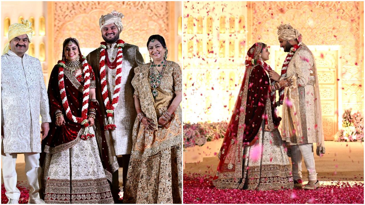 The union between Jeet and Diva was termed as 'wedding with a cause' and was more than just a celebration. Photo Courtesy: Special Arrangement