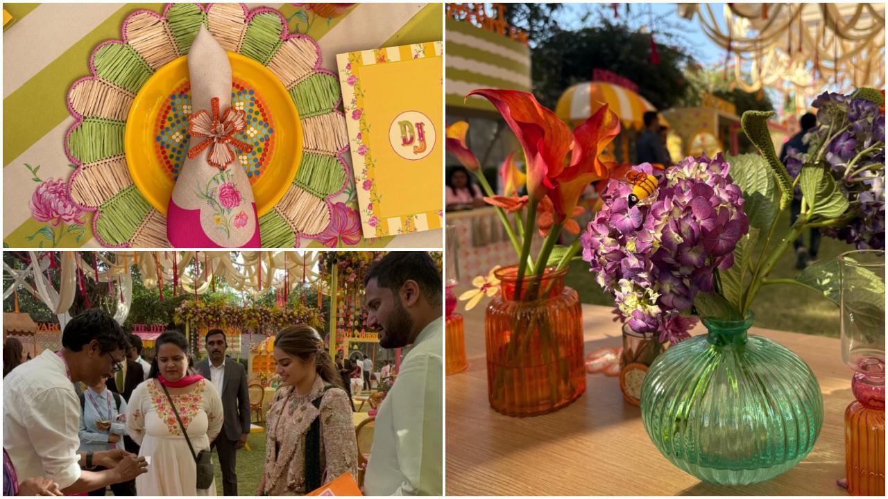 The wedding preparations not only involve beautiful aspects of the culture but also unique initiativs by the Adani family. Photo Courtesy: Special Arrangement