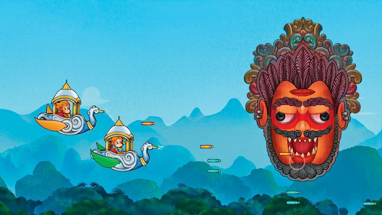 This game set in Ramayana universe puts the spotlight on Indian art and design