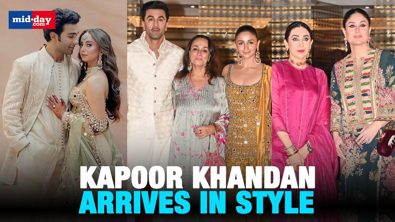 Ranbir-Alia Bhatt & Kareena Kapoor Sparkle at Aadar & Alekha's Pre-Wedding Event