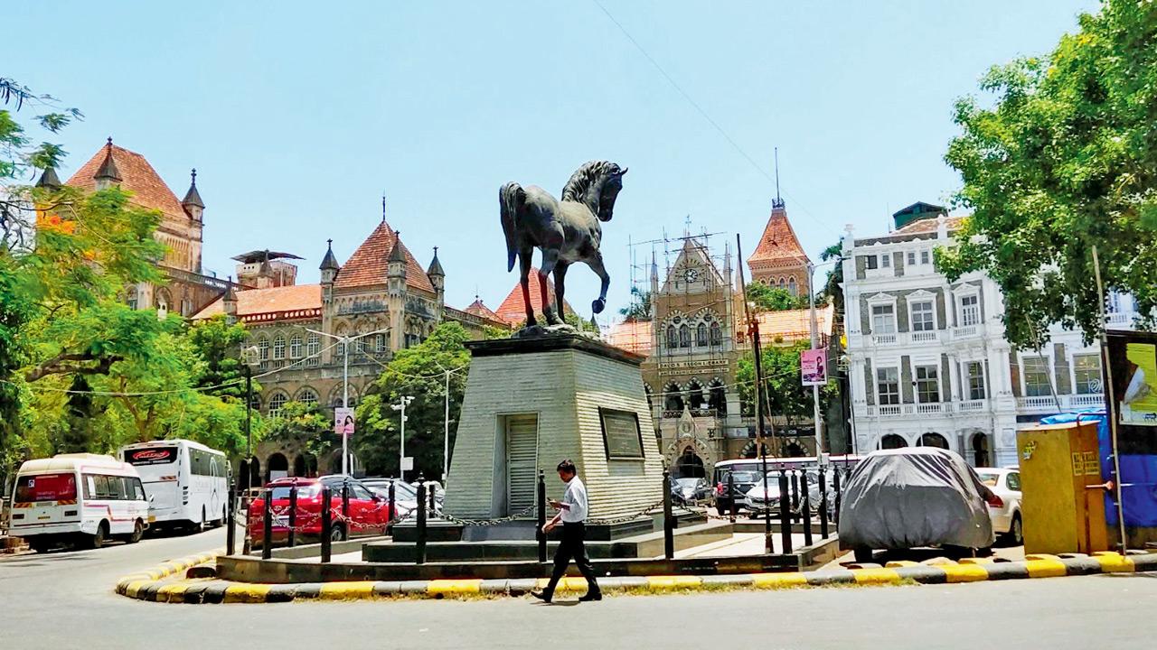 A view of the Kala Ghoda precinct. FILE PIC