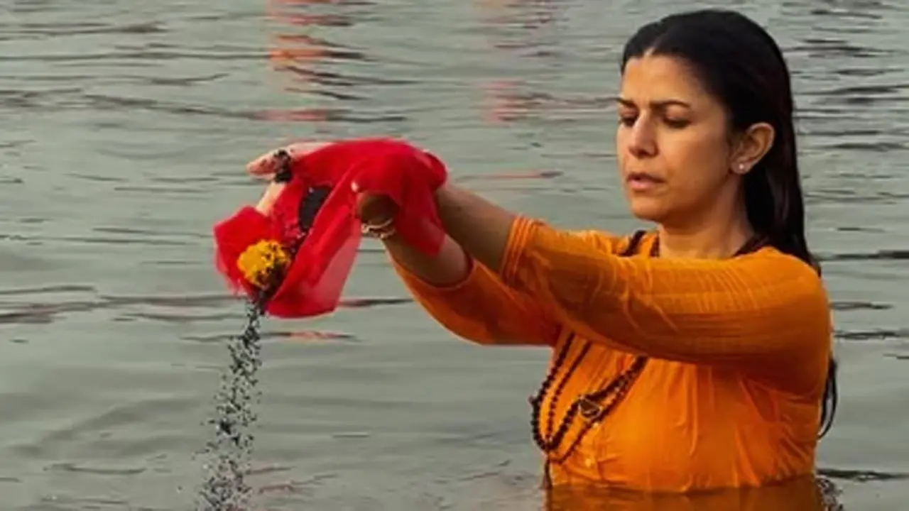 Nimrat Kaur takes holy dip at Mahakiumbh Mela 2025, shares pictures