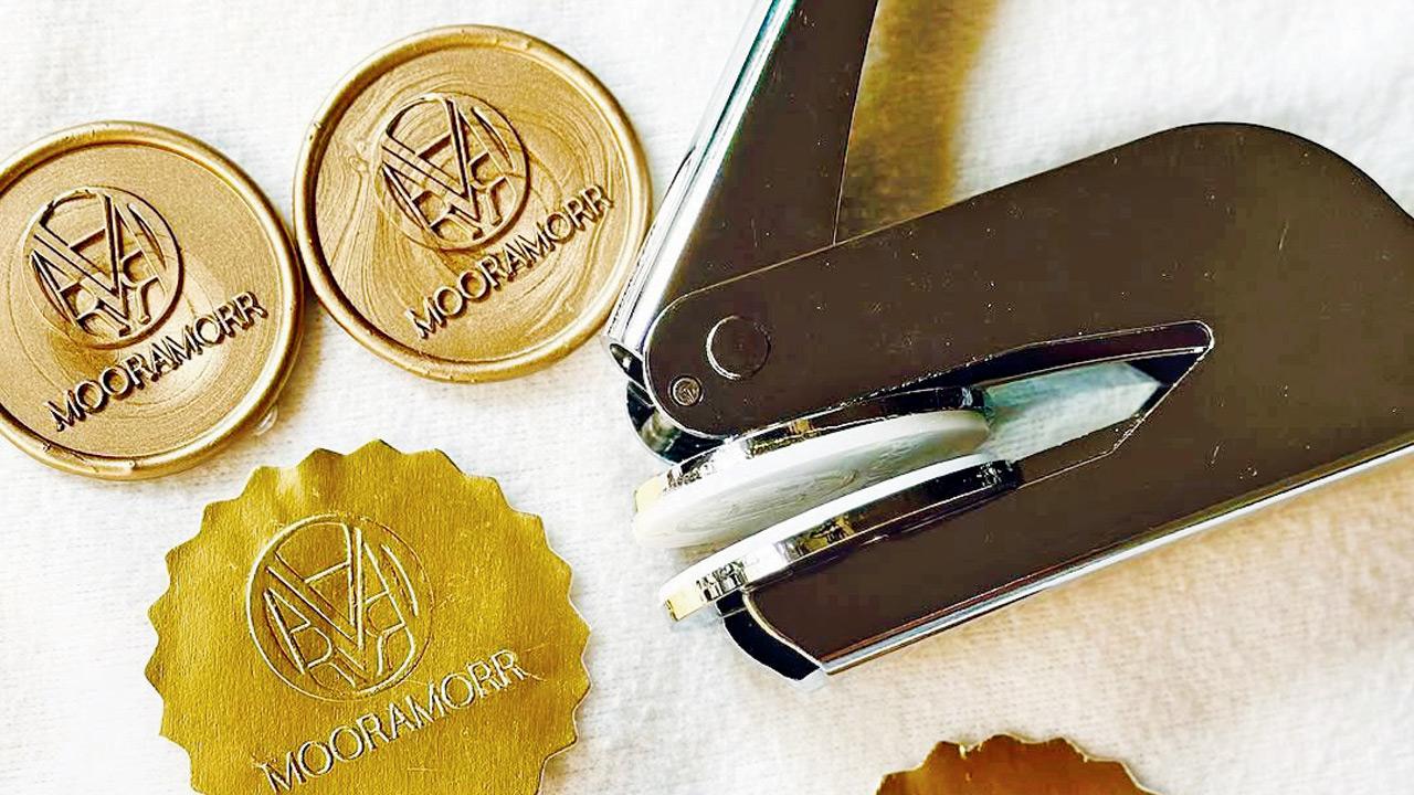 A personalised embosser