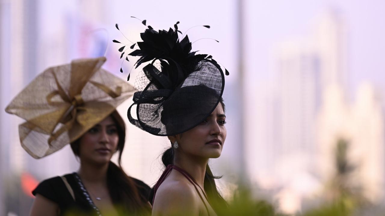 The hats were not only colourful but also in all sorts of shapes and sizes making every one of them fashionable