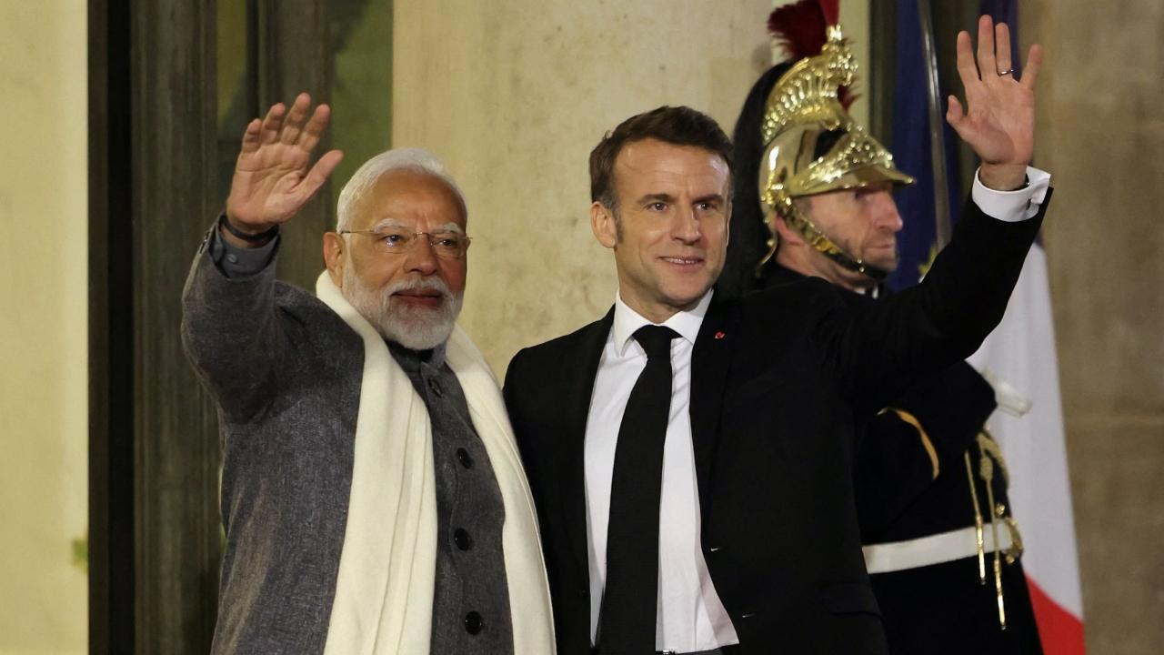 During his three-day visit to France, Modi will co-chair the AI Action Summit with Macron in Paris, hold bilateral talks with him, and address business leaders