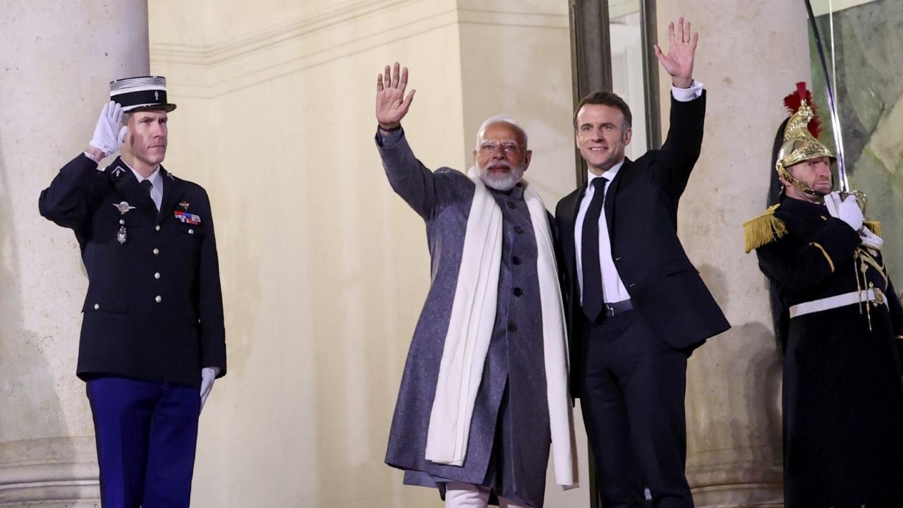 PM Modi and Macron will also hold discussions in both restricted and delegation formats and address the India-France CEO's Forum