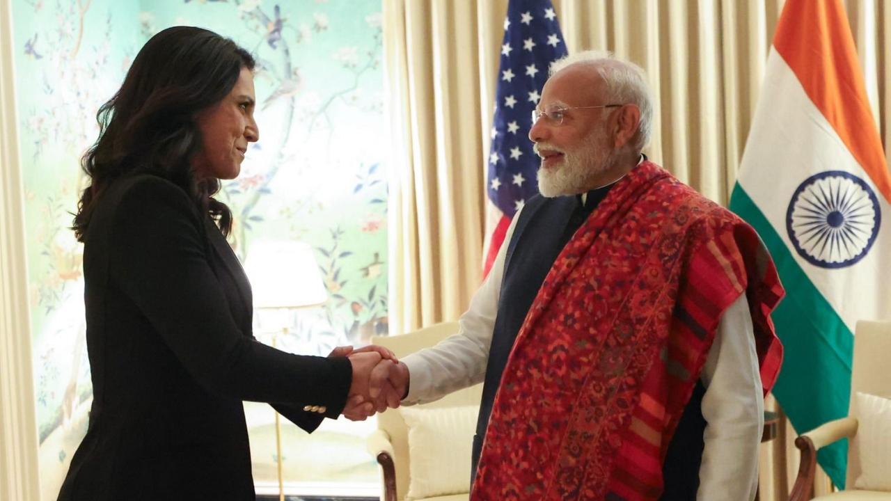 PM Modi also congratulated Hindu-American Gabbard on her confirmation as the nation's top intelligence official. She was confirmed on Wednesday