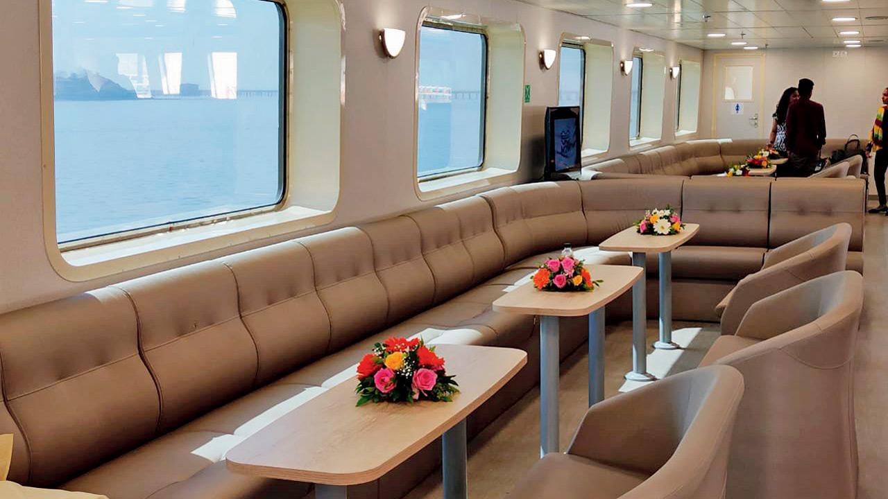 Floating on love
This Valentine’s Day, take a person who makes your heart float on air on a ferry ride from Mumbai to Mandwa (Alibaug) for a small party. The seats are filling in fast in the luxury section—Skoda Kodiaq Lounge – priced at Rs 1800. If you missed out on luxury, the ferry in the lower brackets from Rs 390 to Rs 610 is still available, for now. Along with the onboard party once you get off at Mandwa, you and your ferry-heart can always go and get lost in Alibaug and not be found until Monday morning when the boss pings you for a conference call.
To book: m2mferries.com