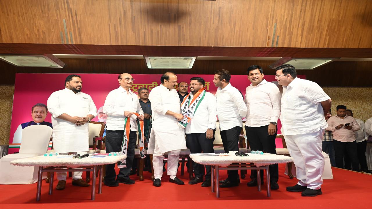 During the event, Congress leader Chandrakant Dayaman, also joined NCP, further strengthening the party's presence in the region