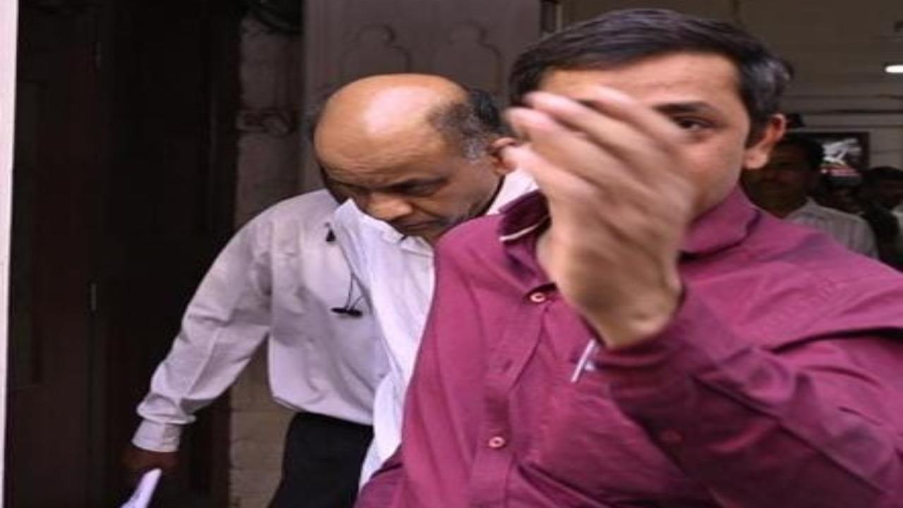 Mehta was initially detained by the police following a raid at his residence in Dahisar area of Mumbai on Saturday evening