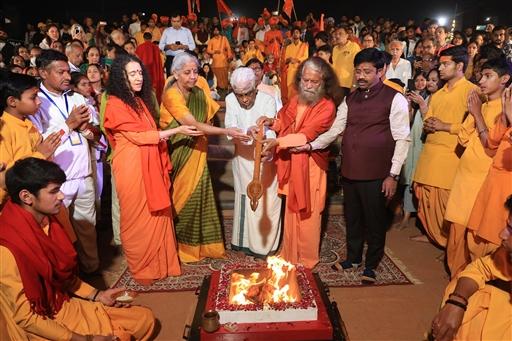 She was accompanied by her family members and described the experience as a 