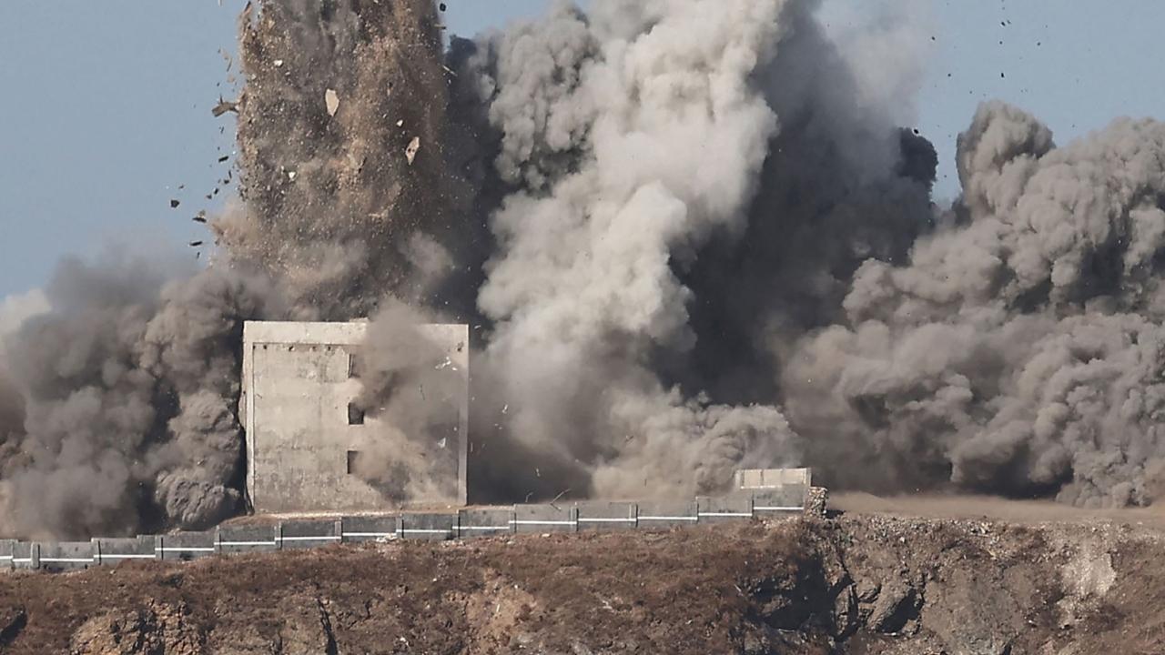 Earlier this month Kim Jong-un blamed the United States, Japan and South Korea for escalating tensions in the region, saying the allies' military cooperation has destabilized the security environment of the nuclear-armed country
