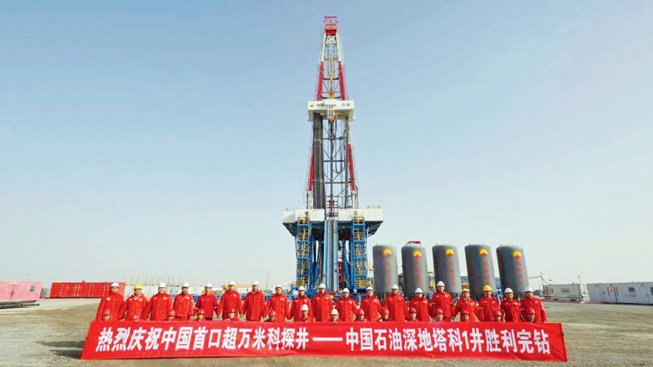 China’s oil company drills Asia’s deepest vertical well
