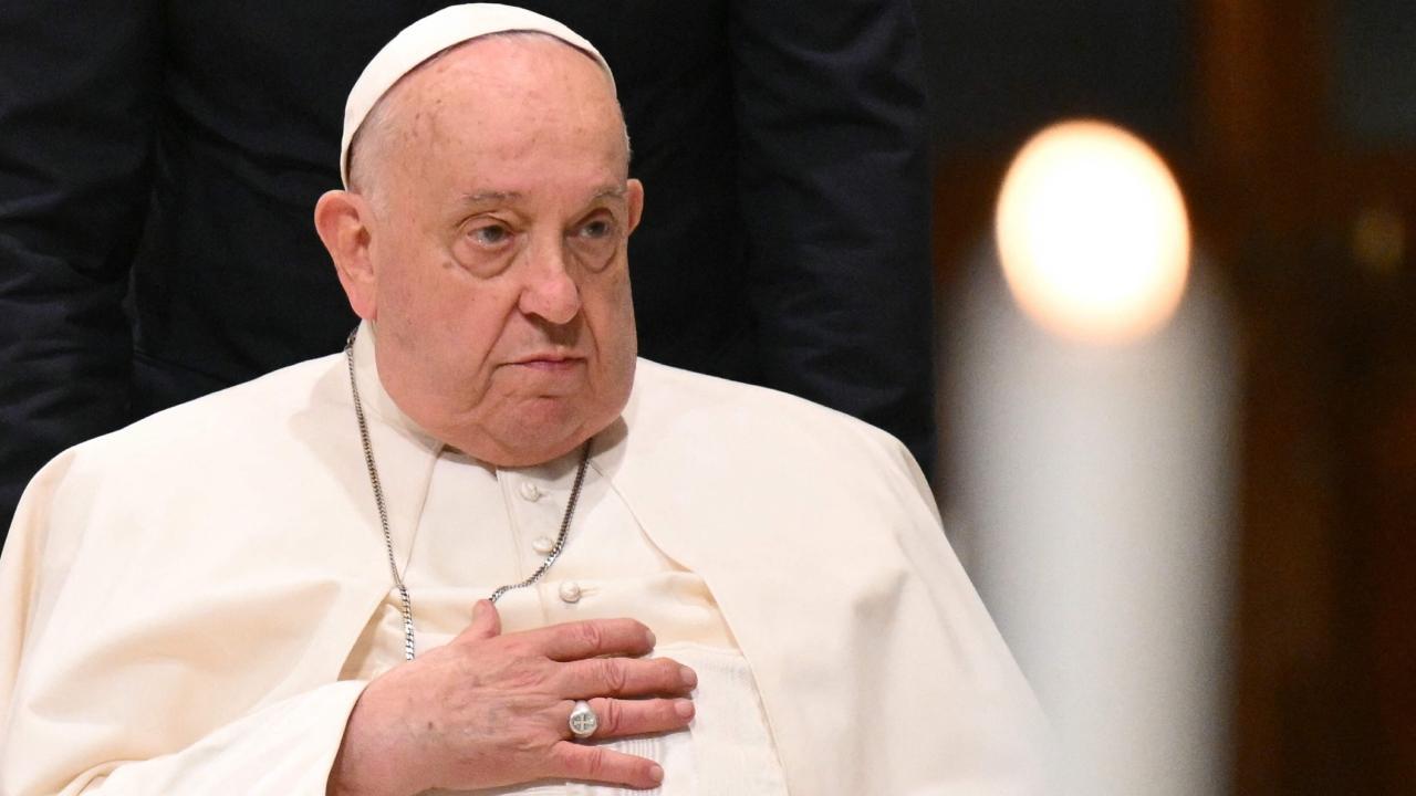 Pope Francis. Pic/AFP