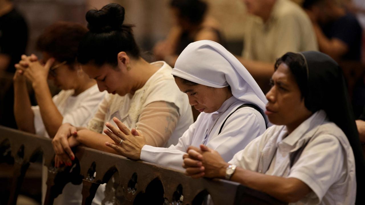In a late update on Sunday, the Vatican said Pope Francis hadn't had any more respiratory crises since Saturday night but was still receiving high flows of supplemental oxygen