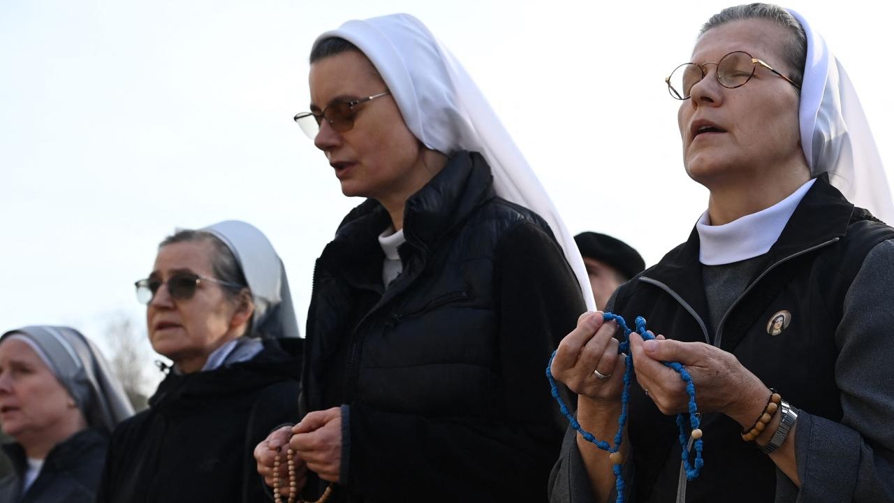 The organizer of the Holy Year, Archbishop Rino Fisichella, celebrated the Mass in his place and offered a special prayer for Francis from the altar before delivering the homily the pope had prepared