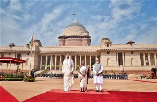 The Qatari leader arrived in Delhi on Monday for a two-day State visit aimed at strengthening bilateral ties. In a special gesture, Prime Minister Modi personally received the Amir at Palam Technical Airport, addressing him as his brother.