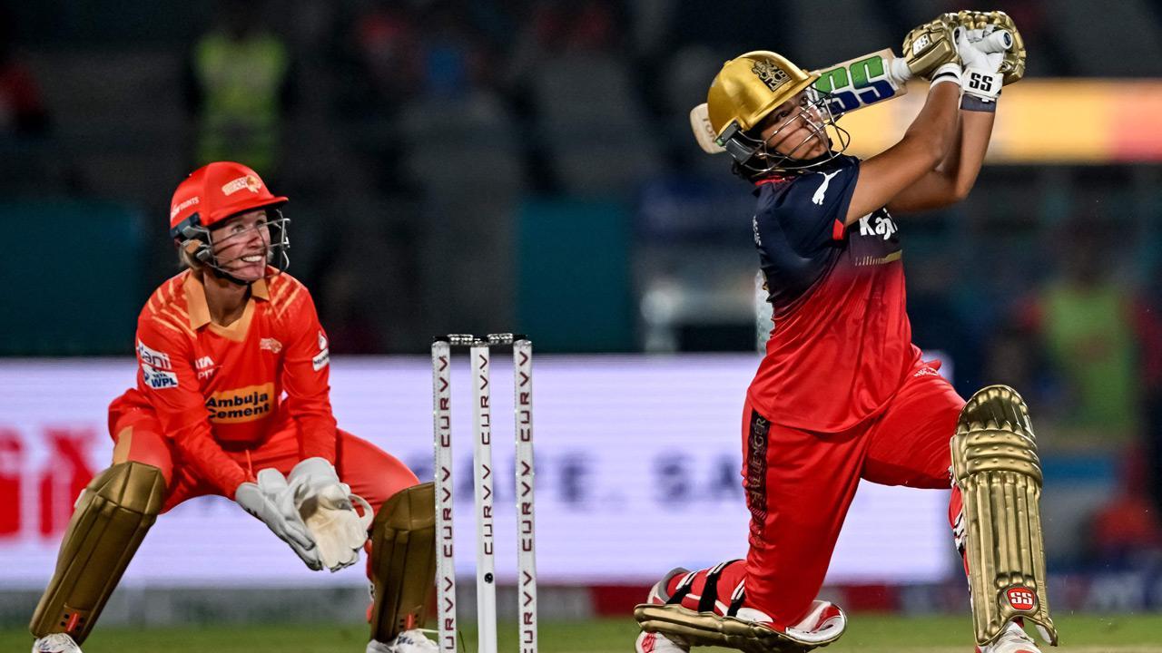 RCB start title defence with explosive 202 run-chase; Perry, Ghosh hit fifties