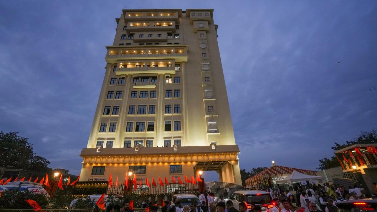 The reconstruction project spans 3.75 acres and consists of three 12-story buildings, which will house approximately 300 rooms and offices. These buildings have been named Sadhna, Prerna, and Archana