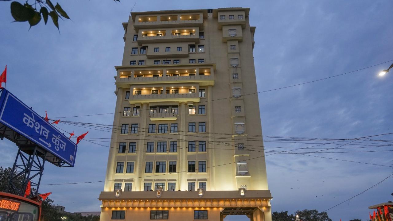 The new headquarters of the Rashtriya Swayamsevak Sangh (RSS), 'Keshav Kunj,' has been completed in Delhi