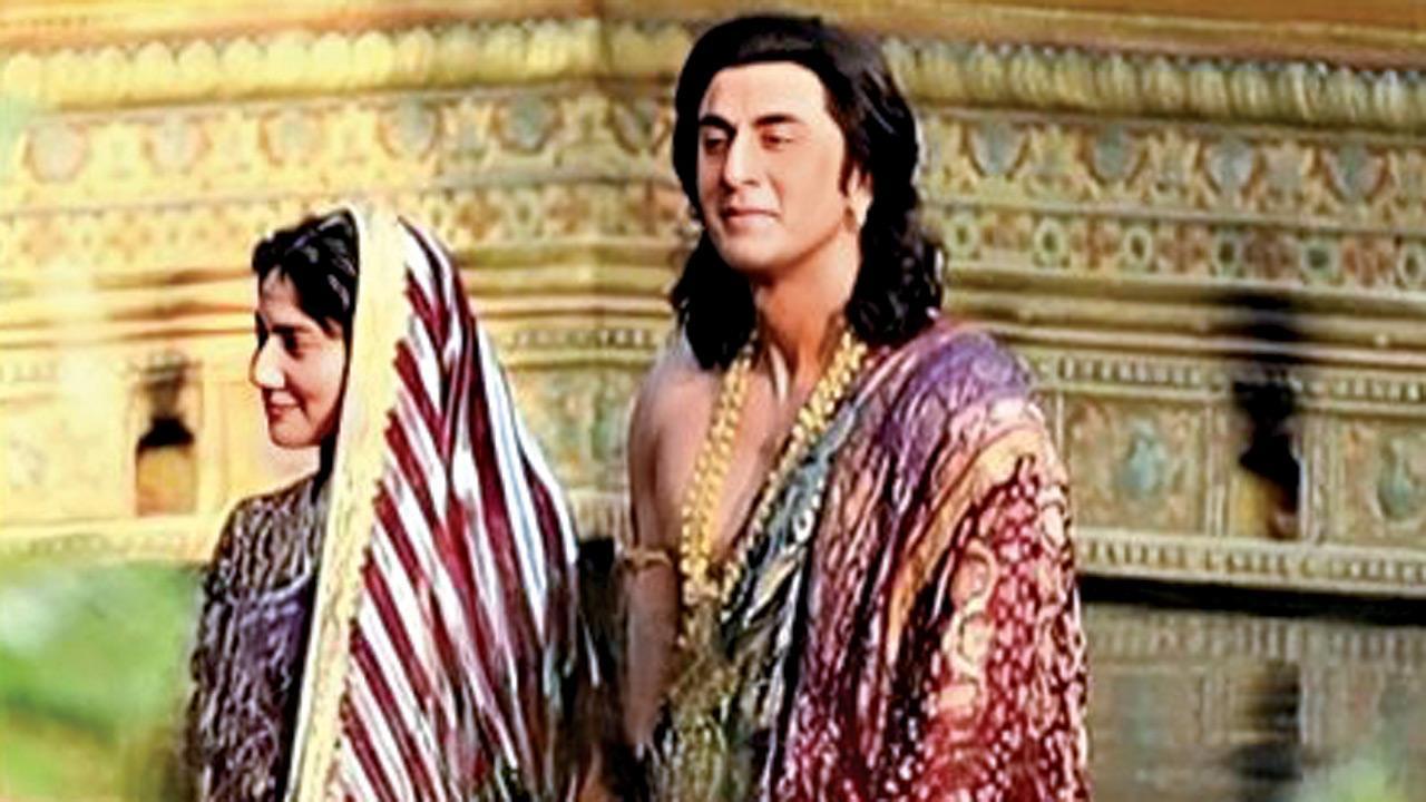 Nitesh Tiwari shoots for Ramayan with Ranbir Kapoor's body double