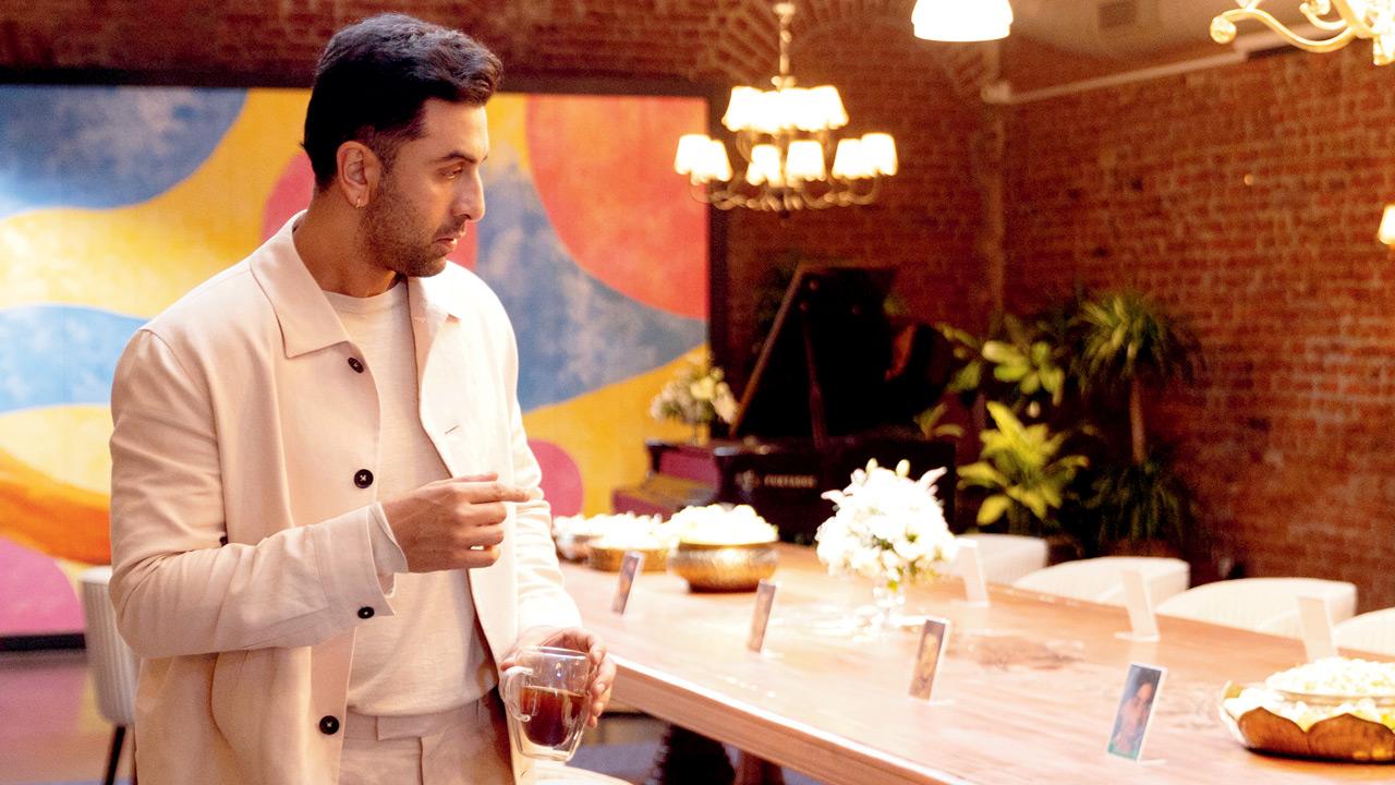 Ranbir Kapoor in Dining with the Kapoors 