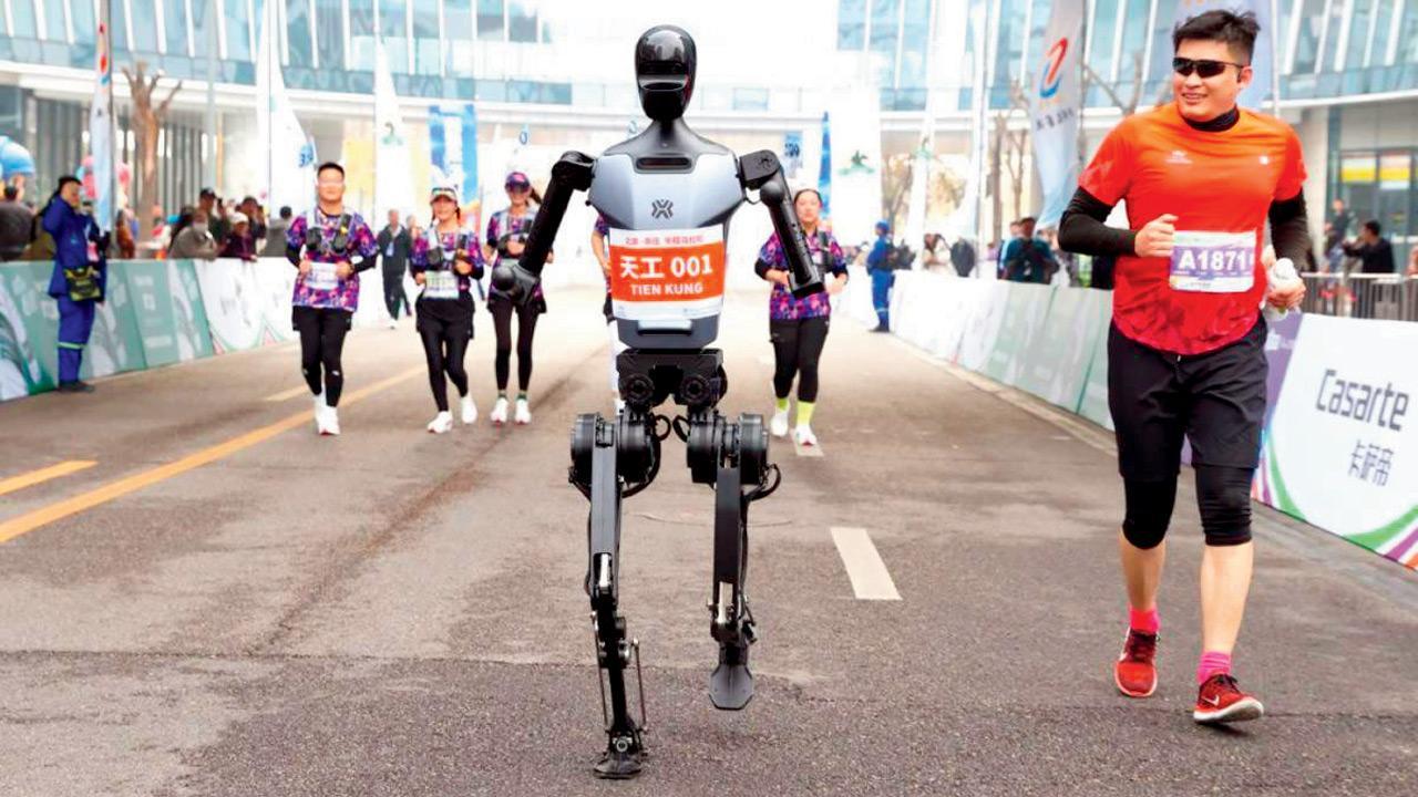 Running with the robots