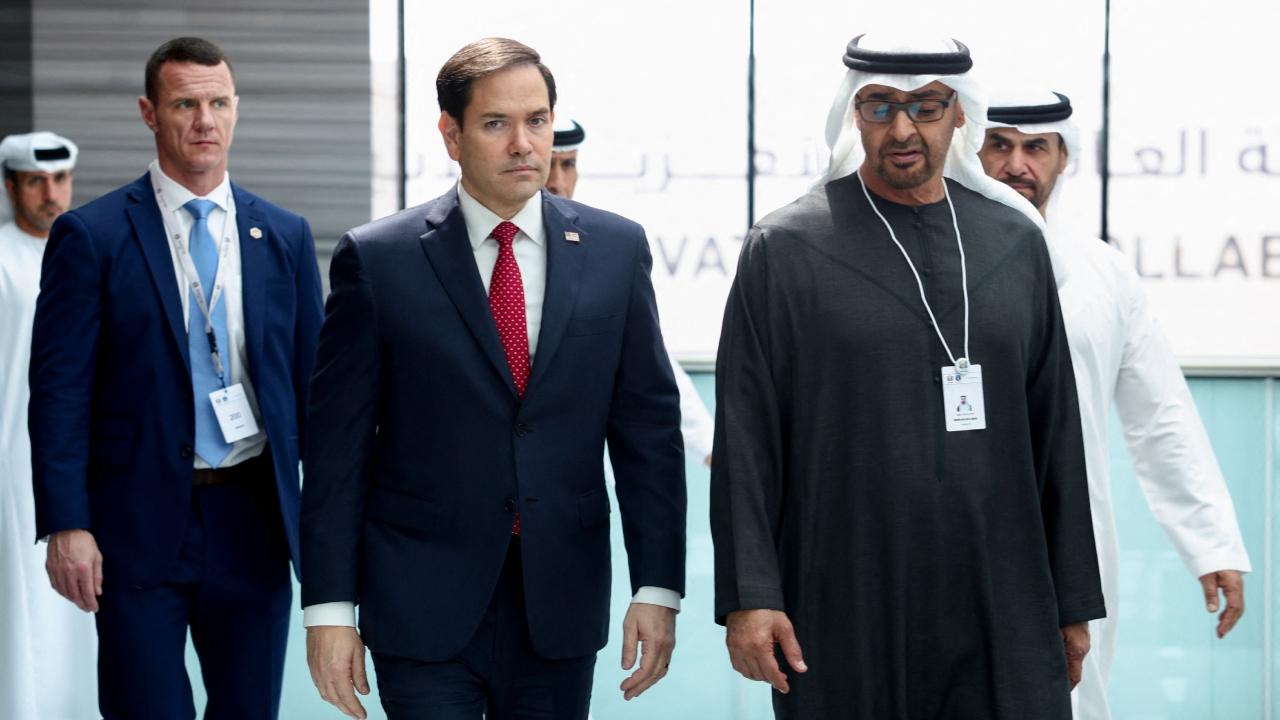 The meeting included discussions on artificial intelligence, the Gaza Strip, Syria, Lebanon and the Red Sea, which had been the site of attacks by Yemen's Houthi rebels until the Gaza ceasefire, Bruce added