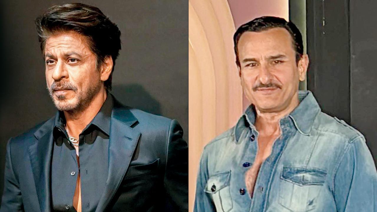 Shah Rukh & Saif Ali Khan at Netflix 2025 slate announcement