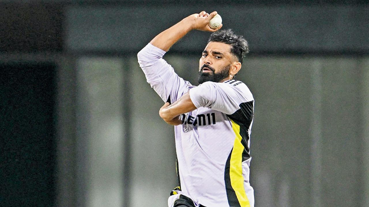 Mohammed Shami. PIC/AFP