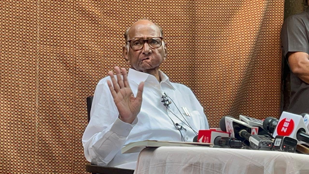 Sharad Pawar's remarks came amid demands that Maharashtra minister Dhananjay Munde resign after his close aide was held in a case that has made national headlines