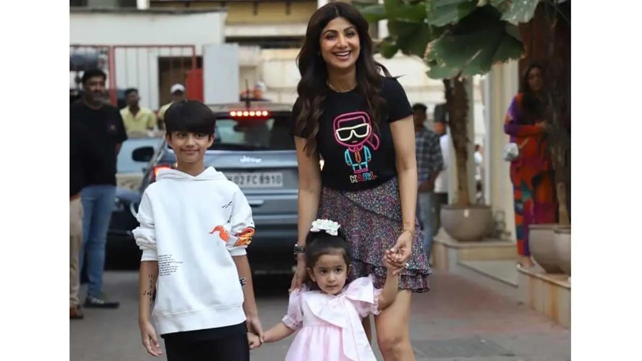 Shilpa Shetty shares glimpse of daughter Samisha's 5th birthday celebration