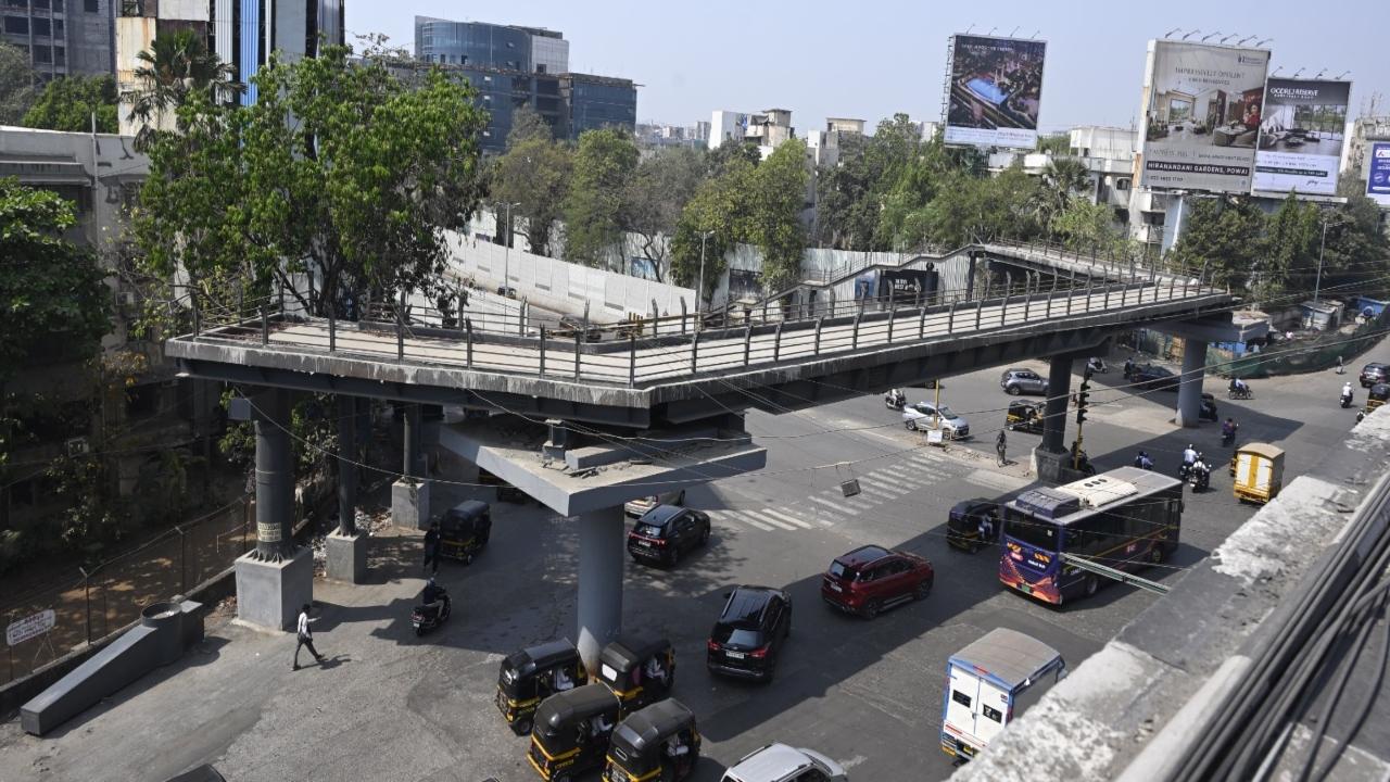 The Barfiwala flyover, which connects to the Gokhale Bridge in Andheri, opened in July. The second part of the Gokhale bridge is yet to be completed. It will be connected to the second arm of the flyover
