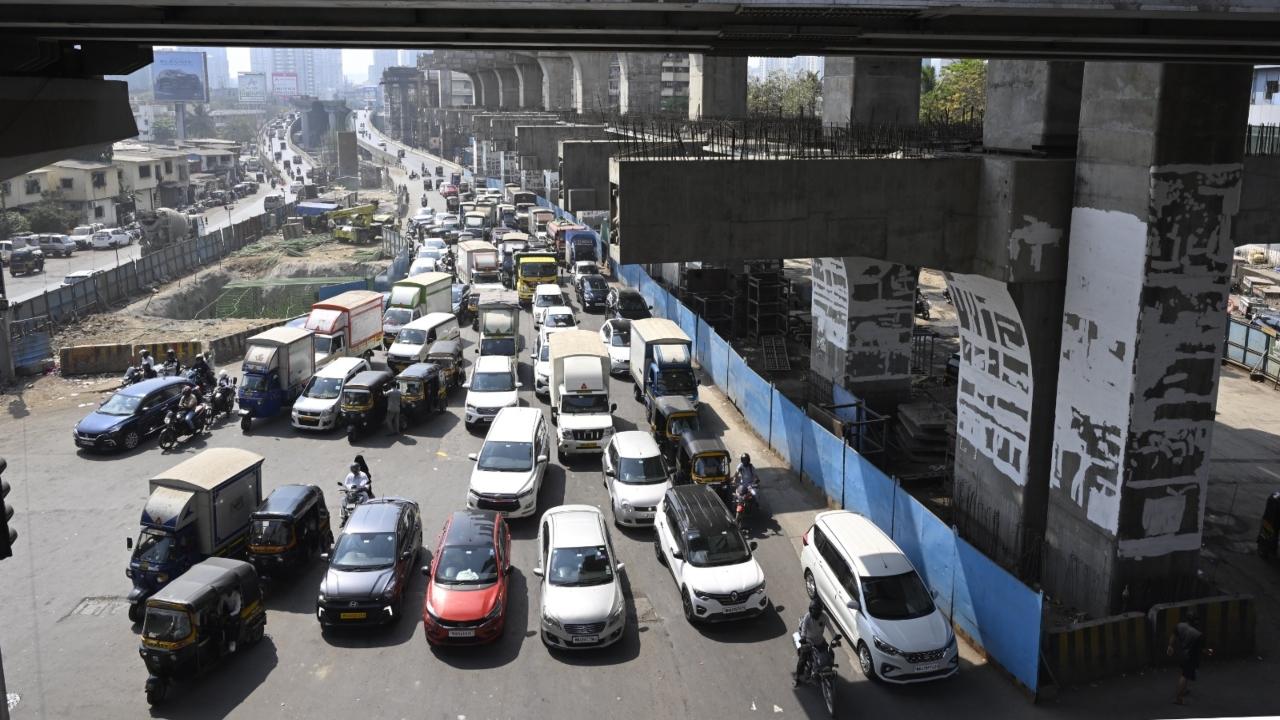 Currently, only light vehicles can ply on the bridge. It is not yet open for buses