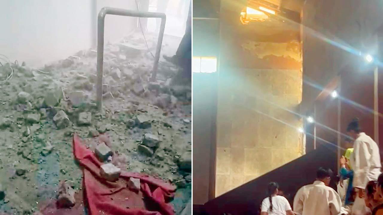 Slab falls at Mumbai University’s sports complex in Kalina