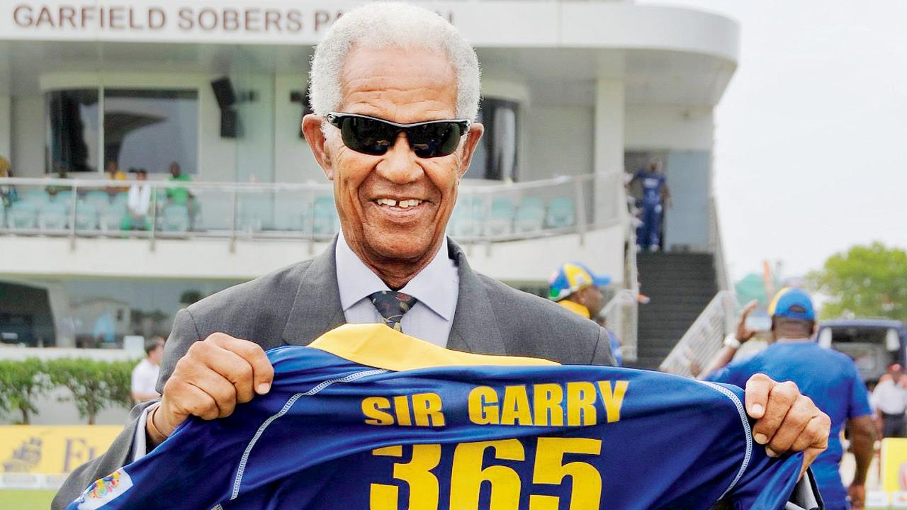 Sir Garfield Sobers.  Pics/Getty Images