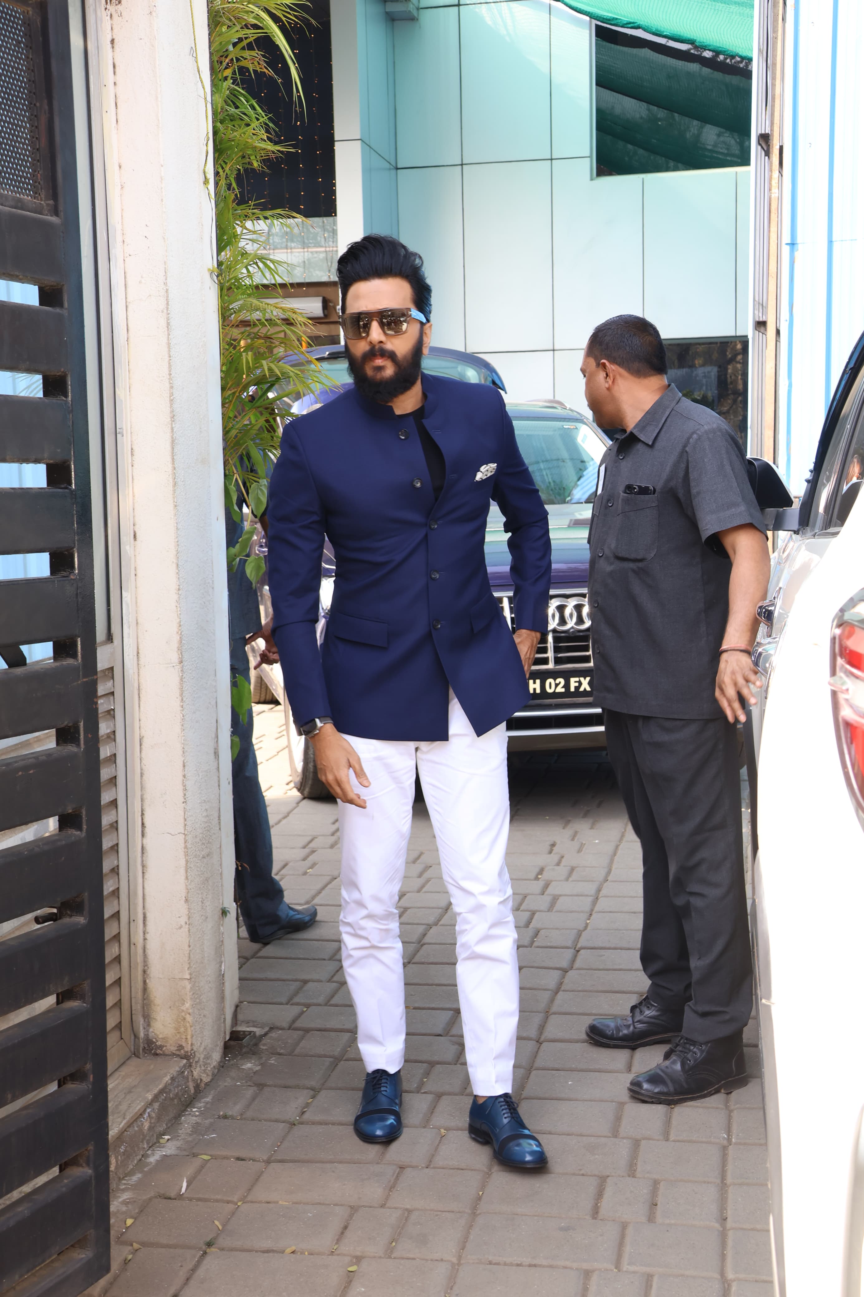 Riteish Deshmukh was snapped as he went out and about in the city