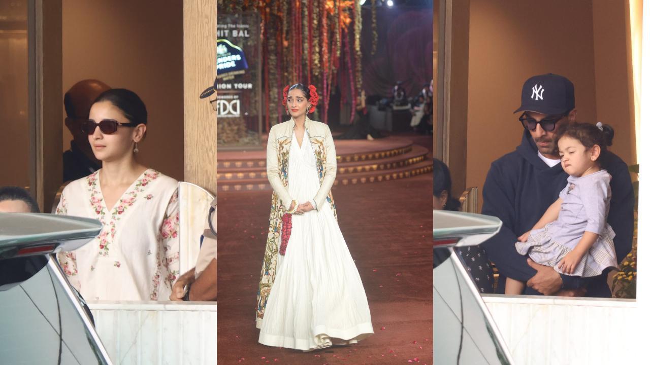 Spotted in the city: Sonam Kapoor, Ranbir Kapoor, Alia Bhatt & Raha