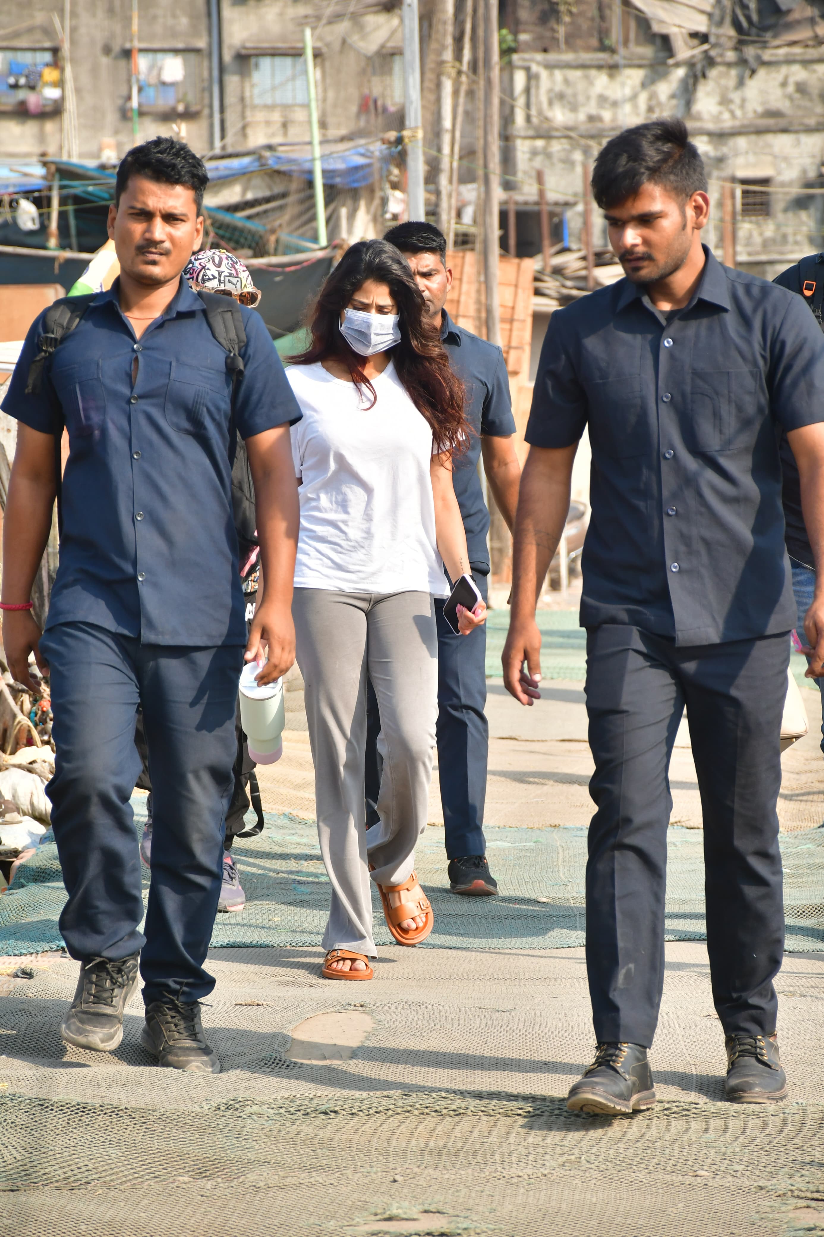 Janhvi Kapoor headed to shoot for her upcoming film Sunny Sanskari Ki Tulsi Kumari