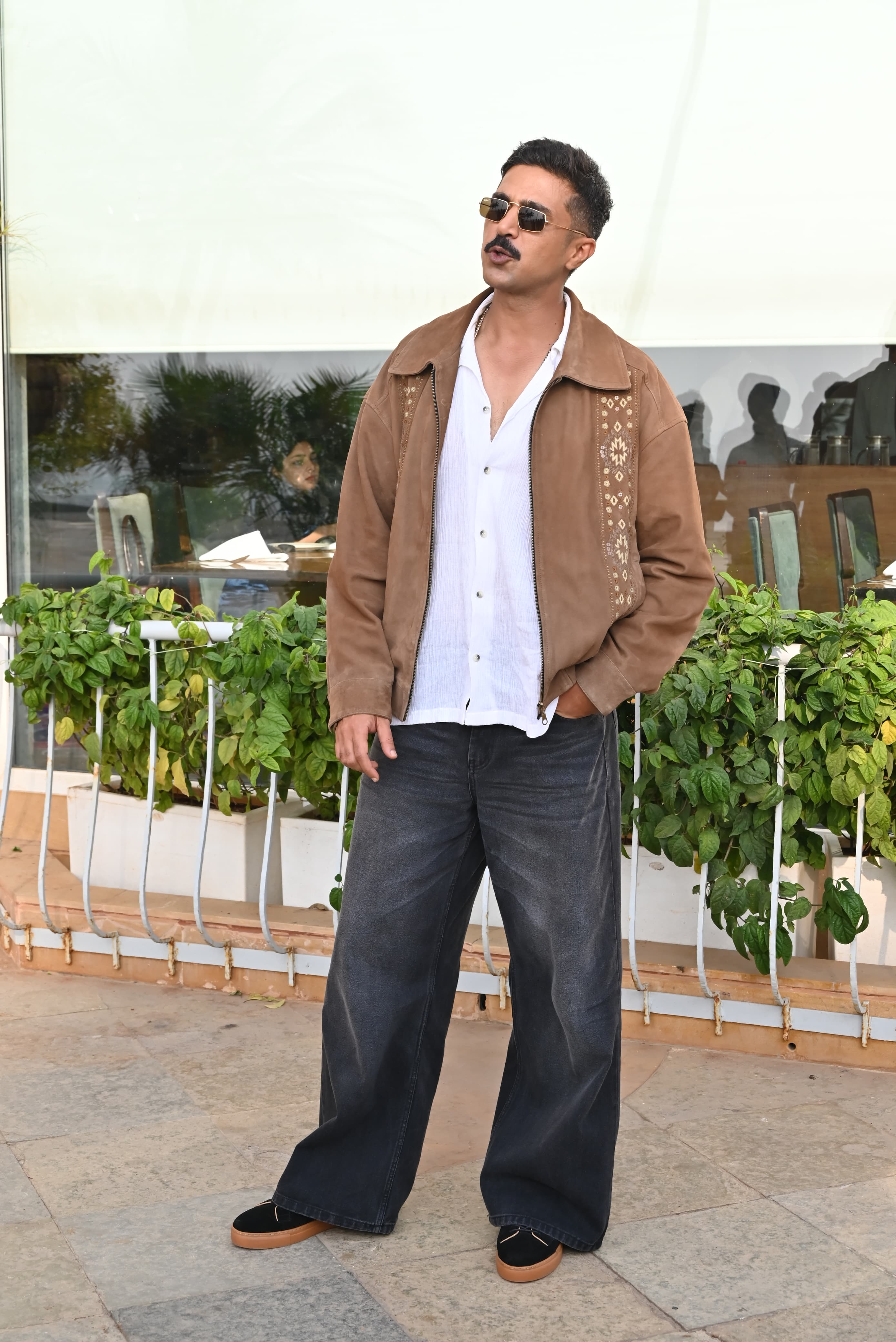 Saqib Saleem was snapped while out and about in the city, looking dashing.