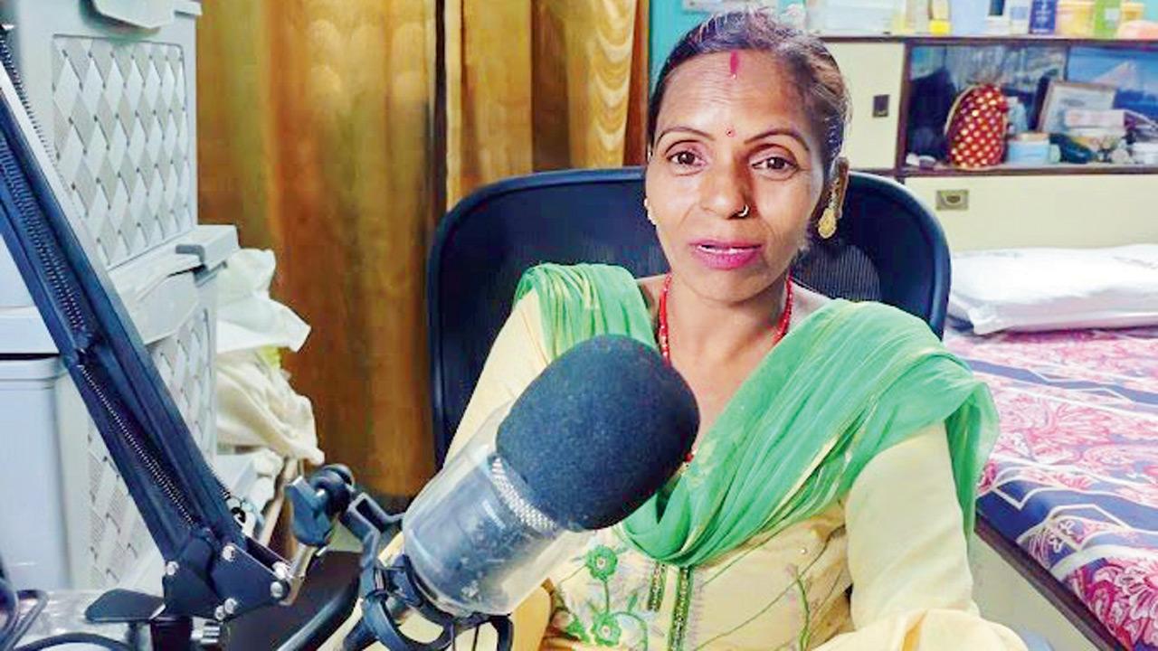 Sudha Rani, one of the women who contributed to the growing collection of recordings
