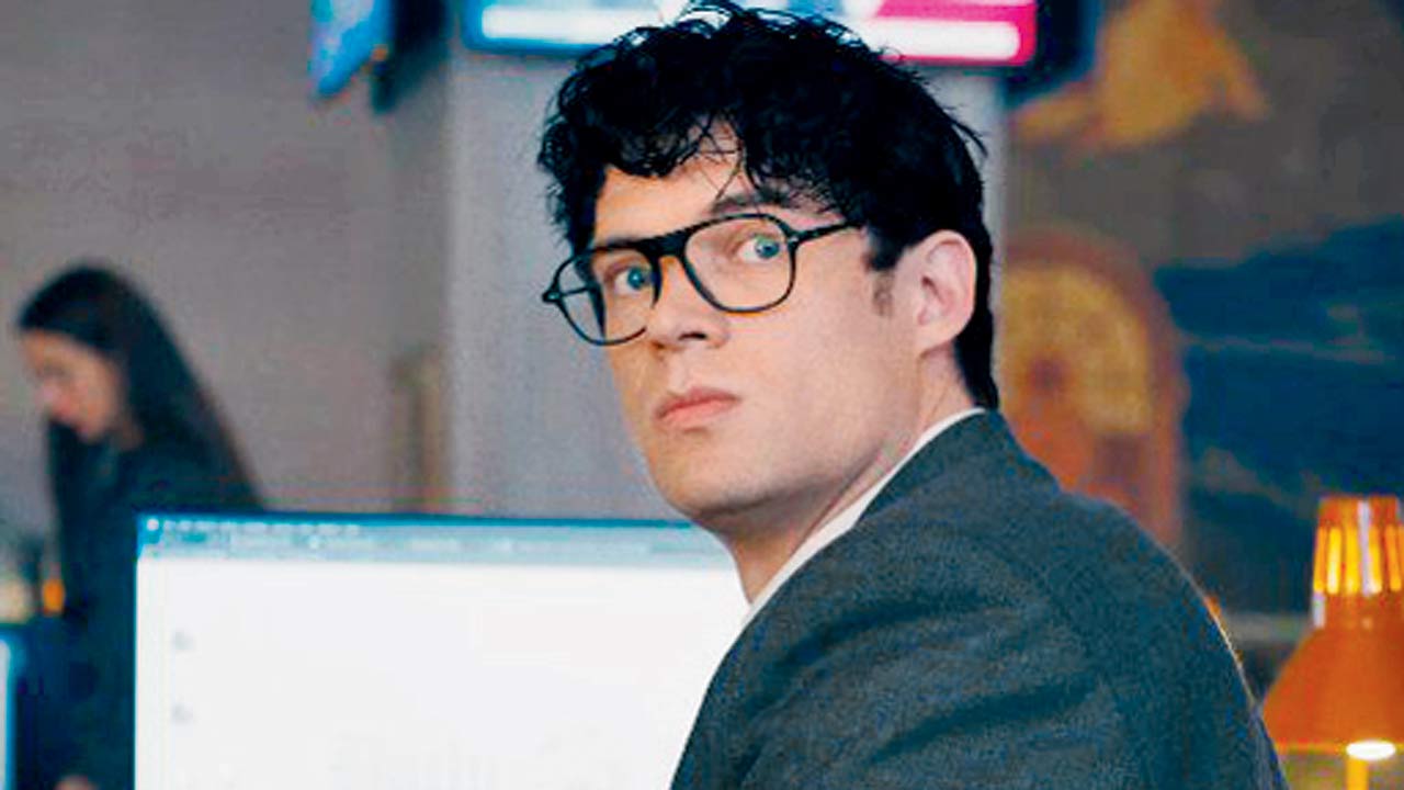 David Corenswet in his Clark Kent avatar 