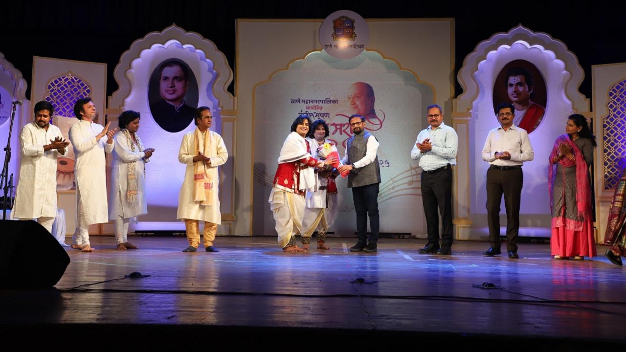 Pandit Ram Marathe Memorial Music Festival begins in Thane, Shiv Sena MP Naresh Mhaske lauds the event