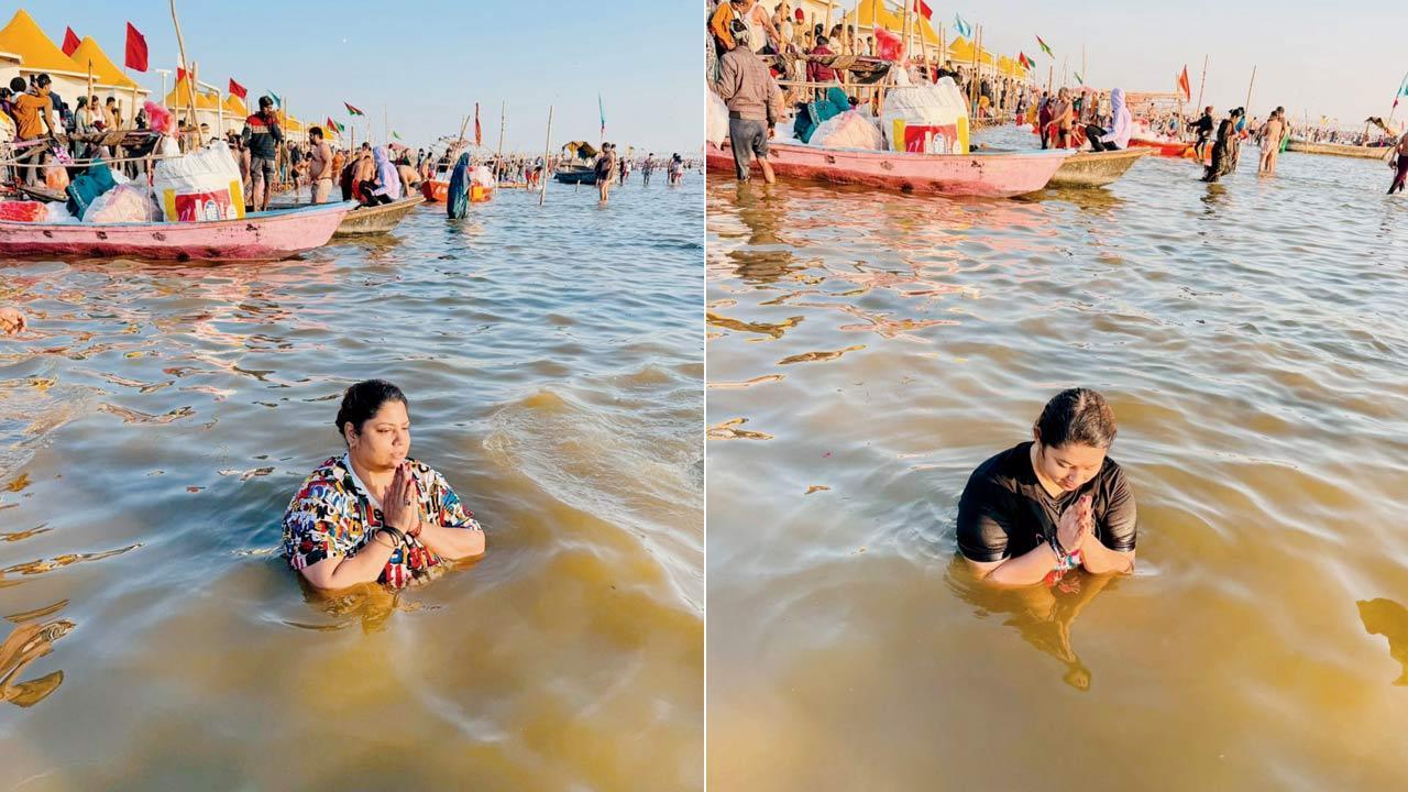 Maha Kumbh 2025: This Mumbai mother-daughter duo embarked on a trip from Goregaon to Prayagraj