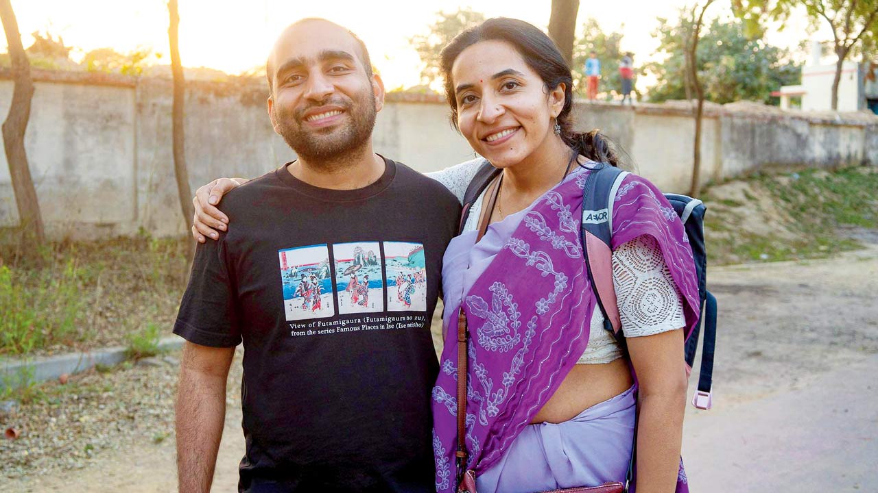 The Tandon siblings, Varun and Krati