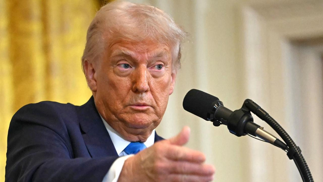 Asked about the possibility of sending US troops to Gaza, Trump said the US would 