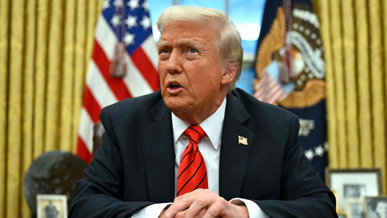 Trump was responding to Hamas saying it will delay the further release of hostages in the Gaza Strip after accusing Israel of violating the three-week-old ceasefire